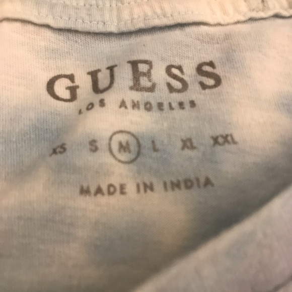 ***SOLD*** Tie Dye Guess T Shirt - Picture 2 of 4